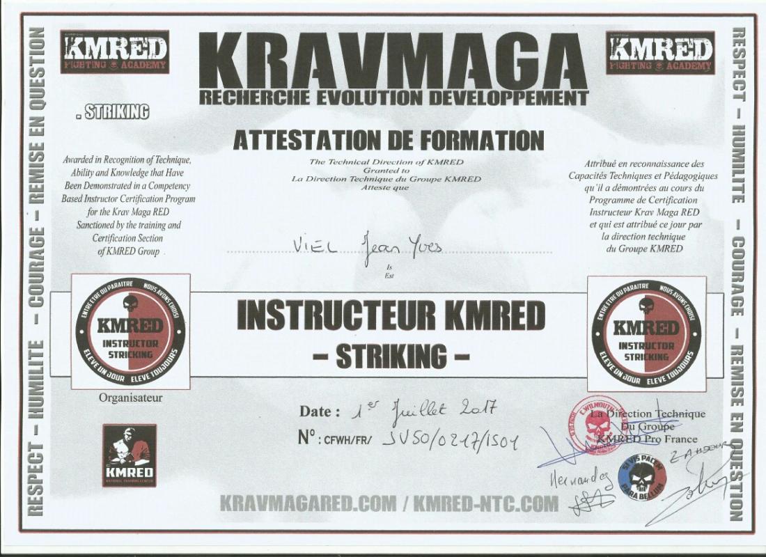Kmred striking