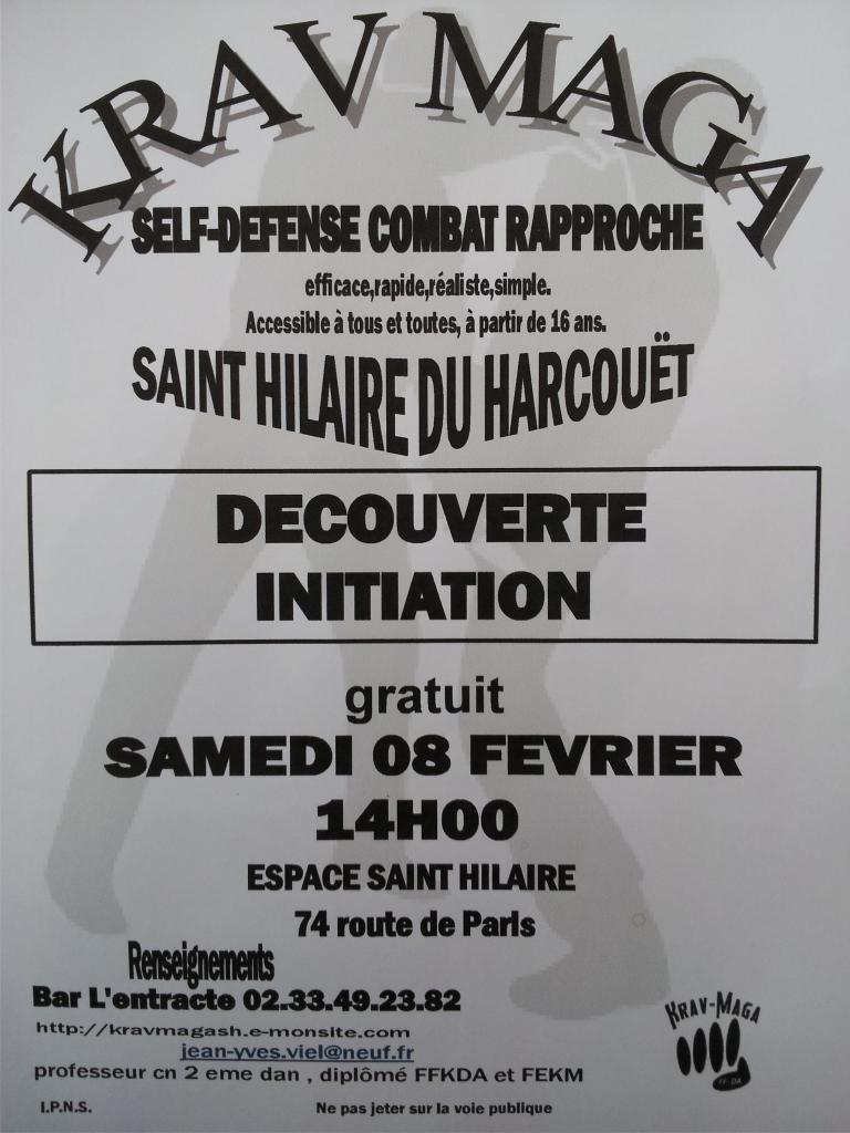 Stage d'initiation à St Hilaire 2014