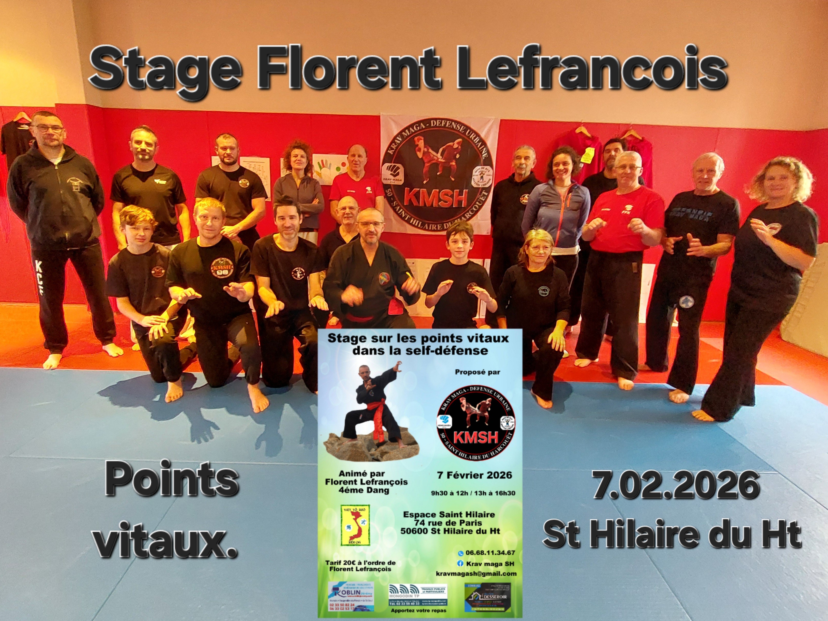 Stage points vitaux chez nous